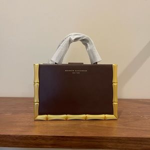 Brandon Blackwood Bamboo Tote Brown